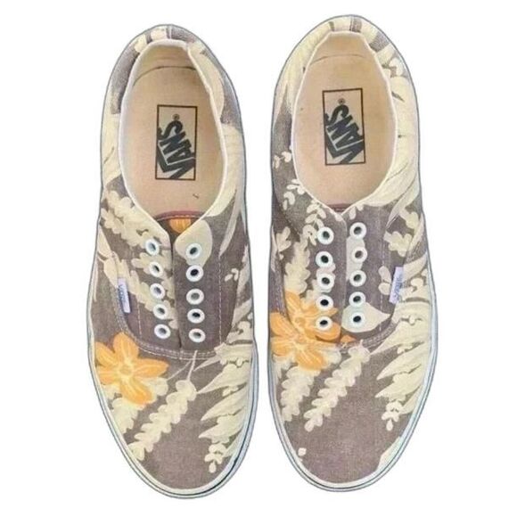 Vans Era Vault LX x Van Doren "Maroon & Hawaiian" - Picture 1 of 8